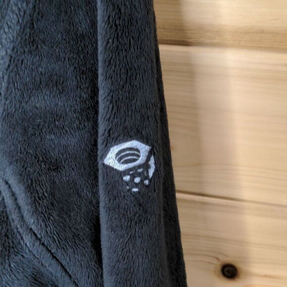 Mountain Hardwear Women's Pyxis Jacket size Medium Black Fleece - Picture 5 of 12